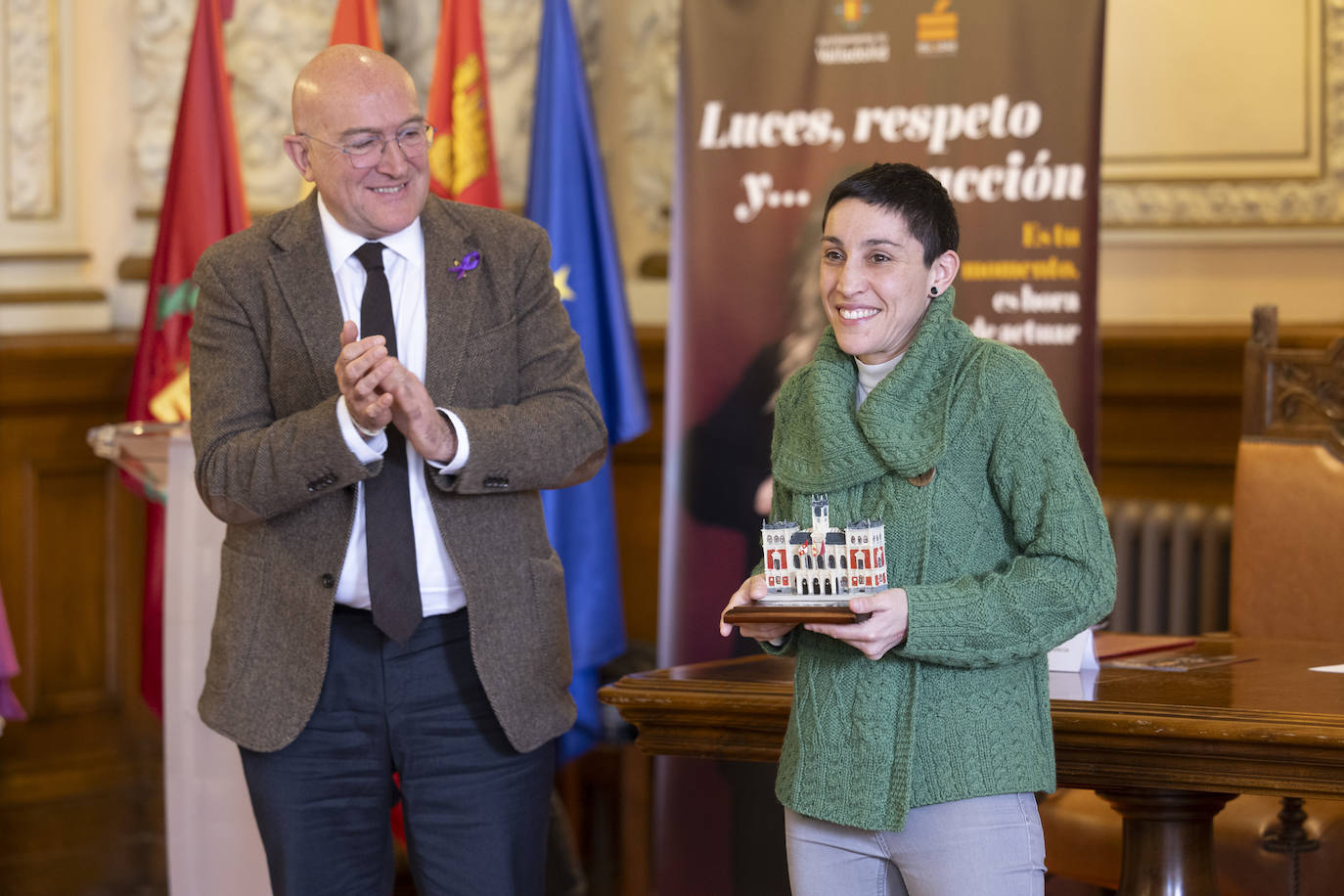 Las imágenes del acto institucional en el Ayuntamiento por el Día de la mujer