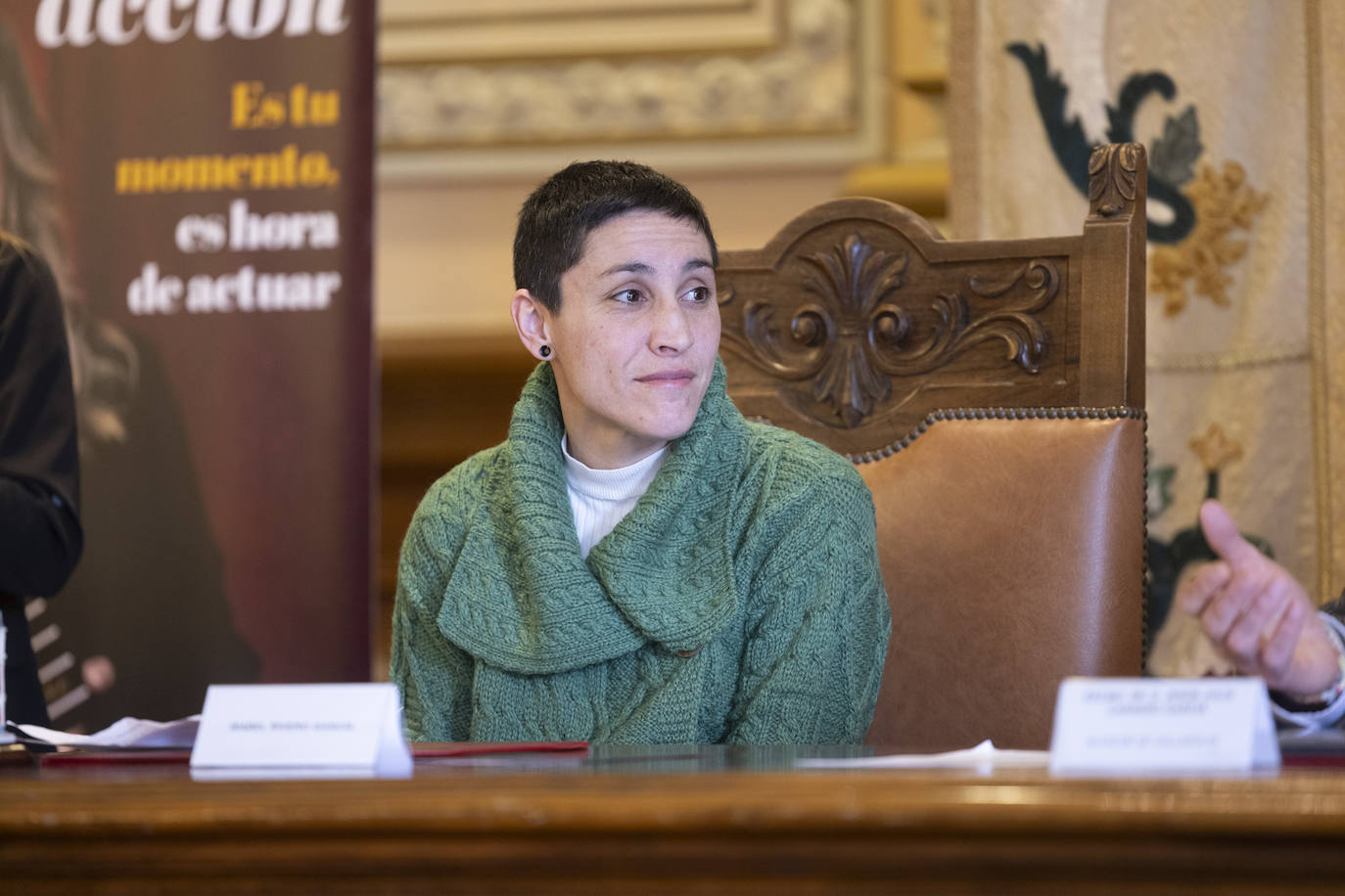 Las imágenes del acto institucional en el Ayuntamiento por el Día de la mujer