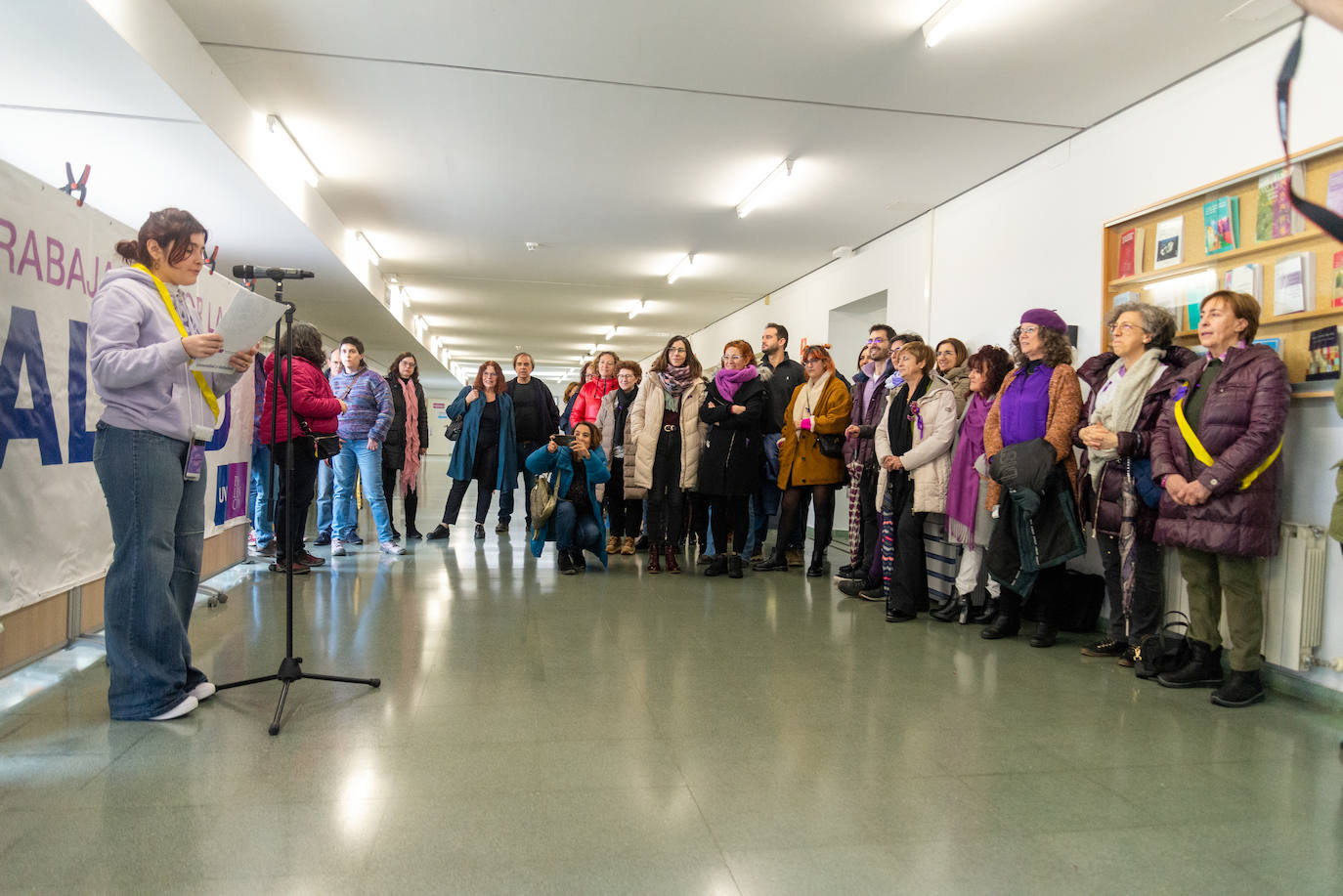 El campus de Palencia se suma a las reivindicaciones por la igualdad