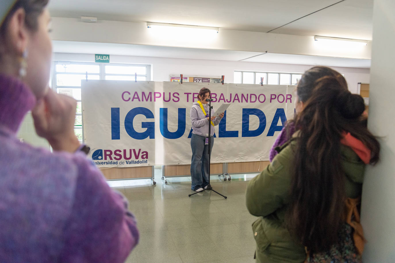 El campus de Palencia se suma a las reivindicaciones por la igualdad