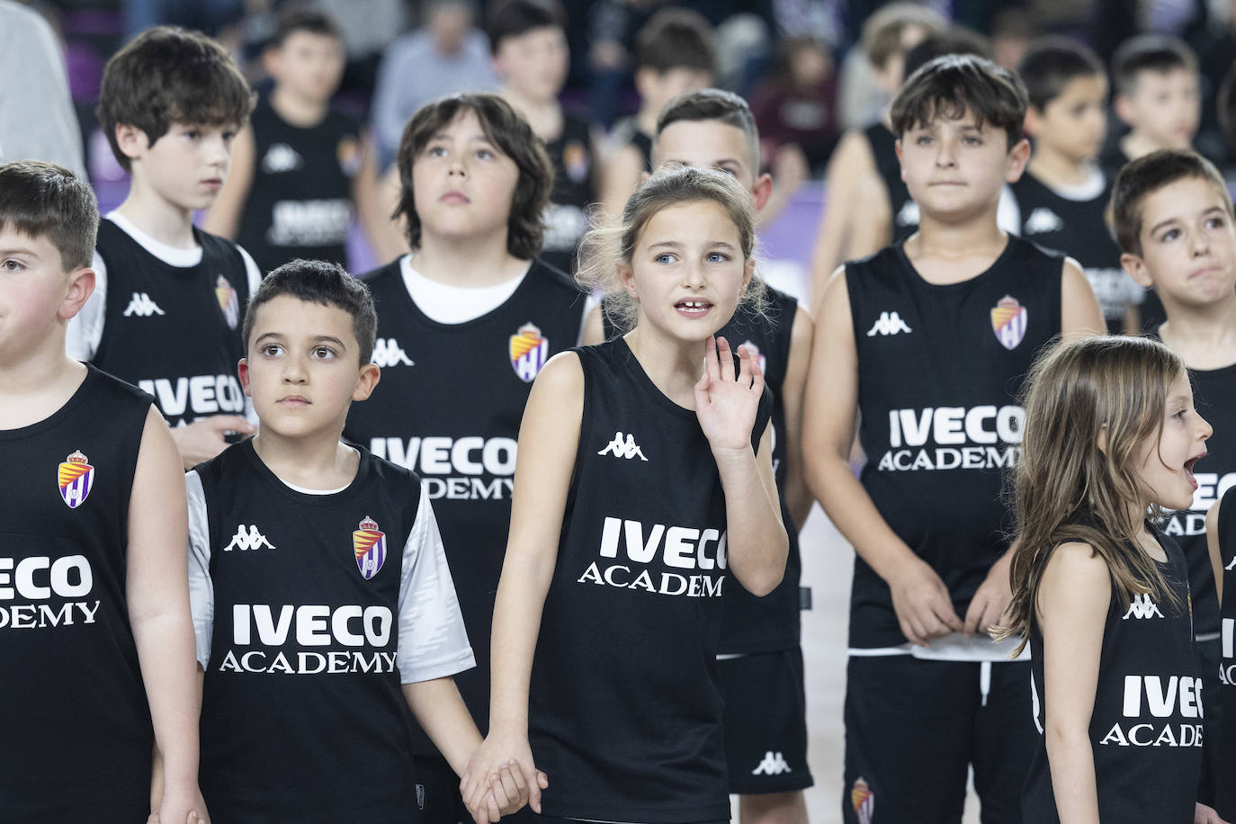 La presentación de la cantera del Real Valladolid de Baloncesto, en imágenes