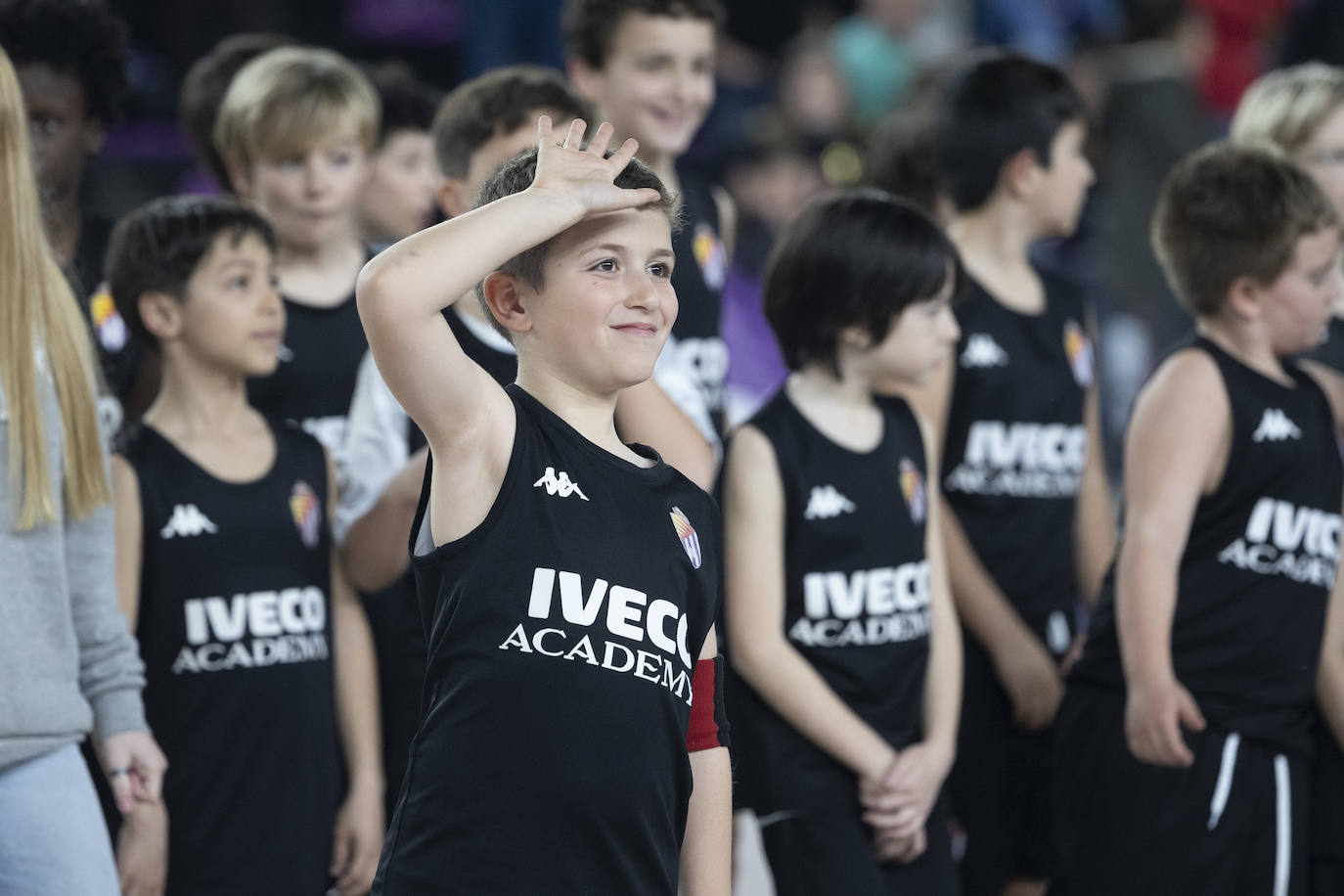 La presentación de la cantera del Real Valladolid de Baloncesto, en imágenes