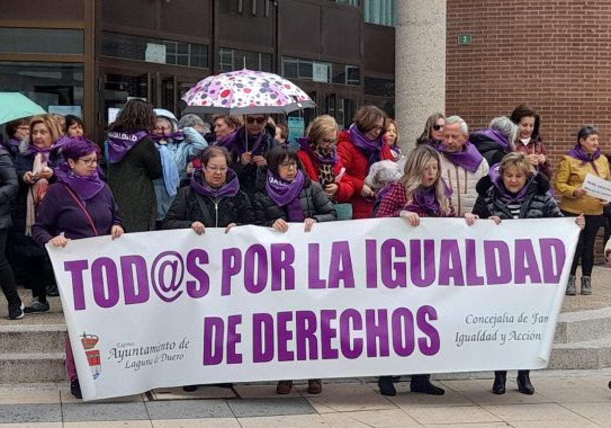 Marcha por la Igualdad en Laguna de Duero.