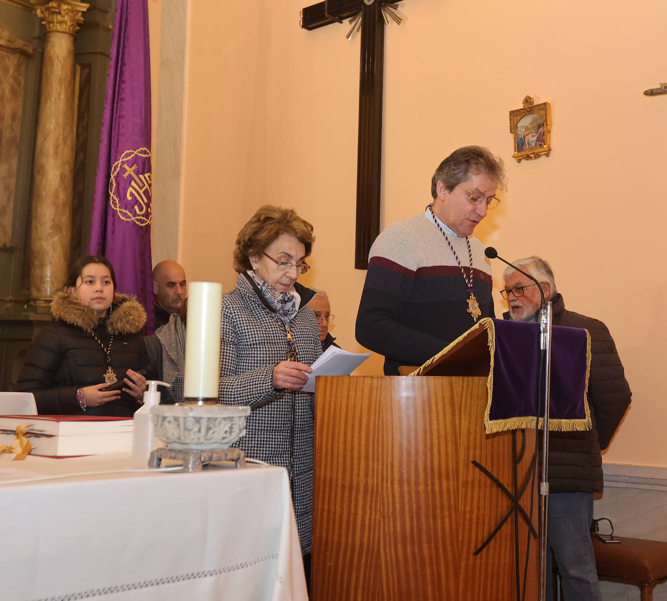 El Vía Crucis del &#039;Nazareno viejo&#039; en la plaza de San Pablo