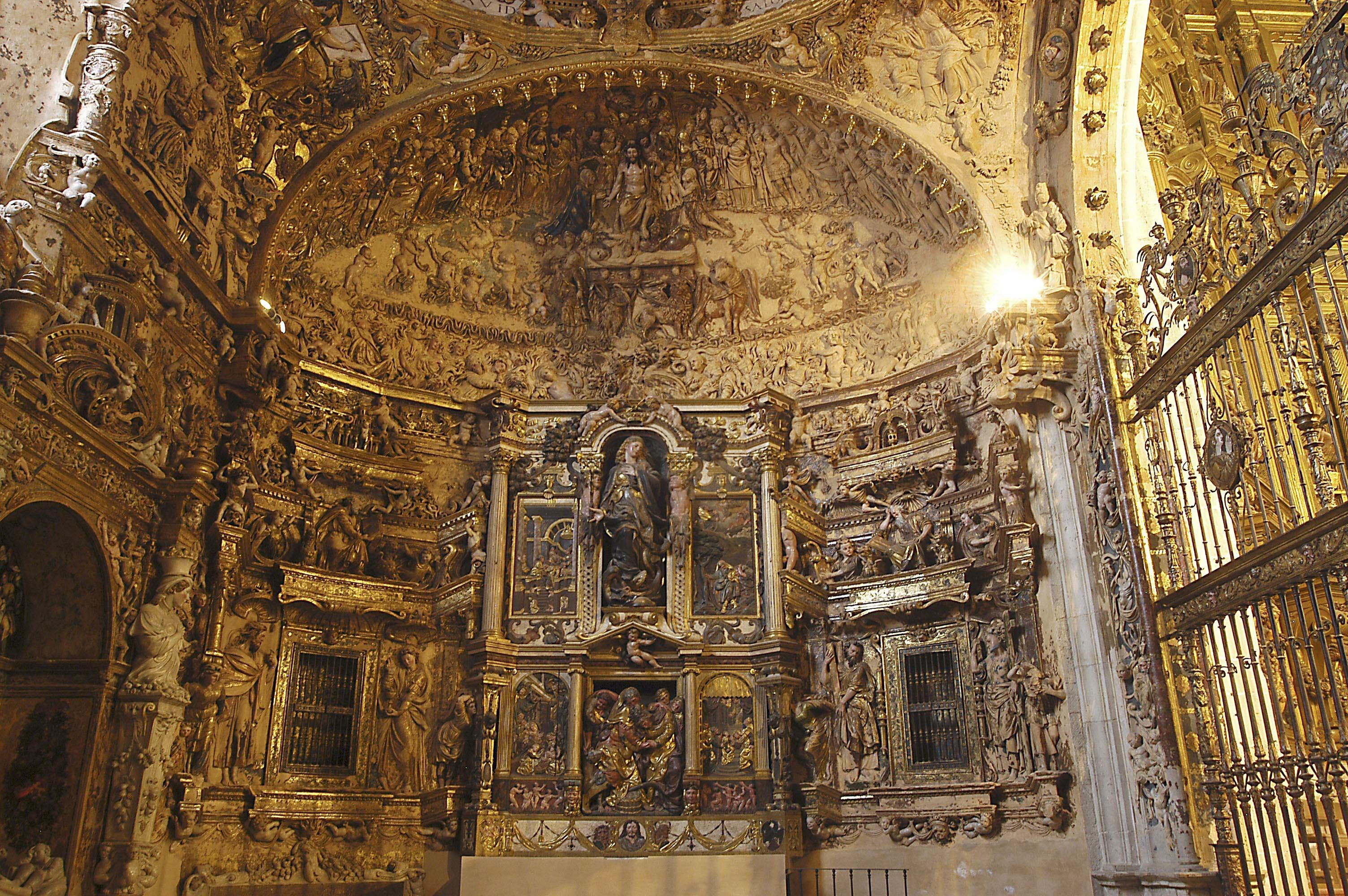 La capilla de los Benavente, en la iglesia de Santa María de Mediavilla, en Medina de Rioseco.