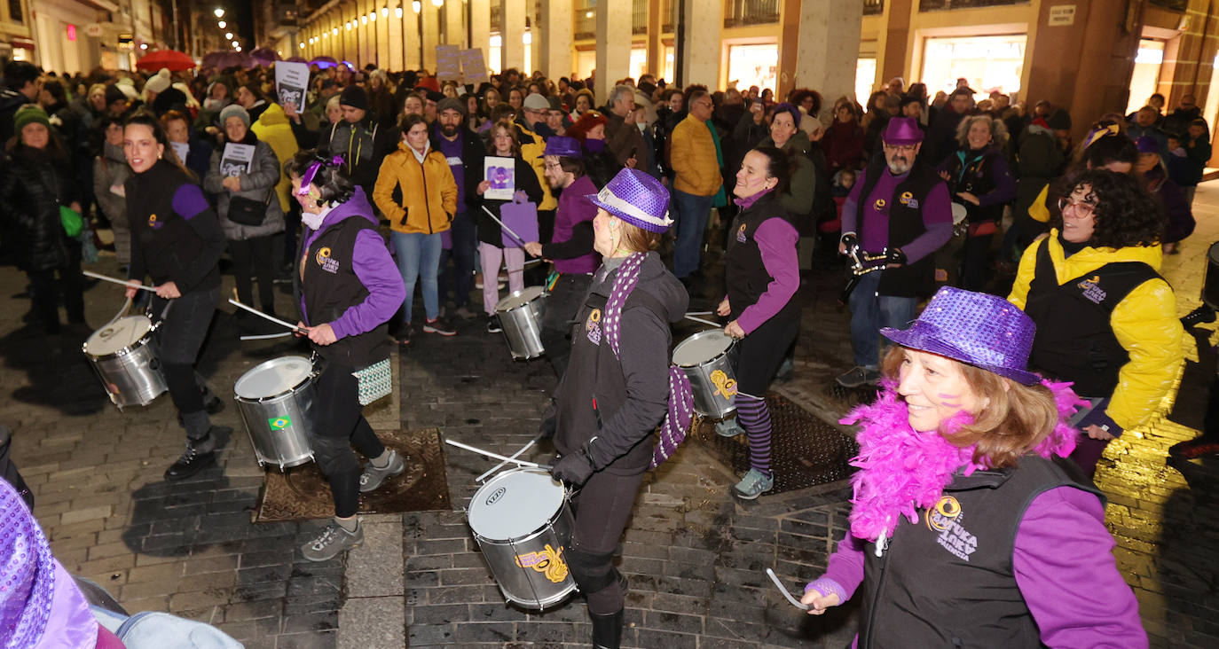 Marea palentina por el feminismo el 8M