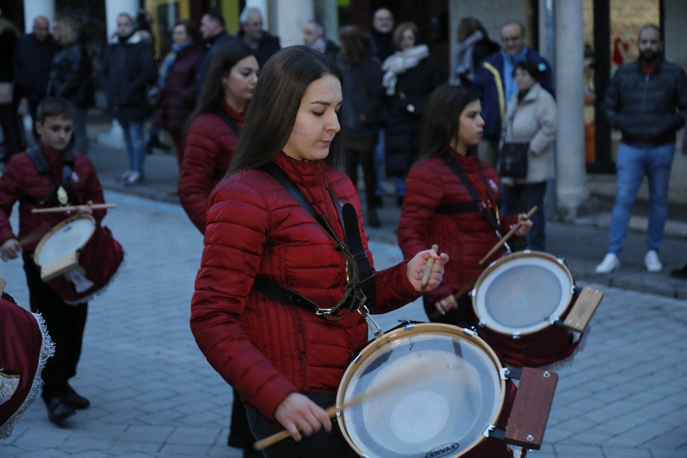 Pasacalles de bandas de Semana Santa en Peñafiel