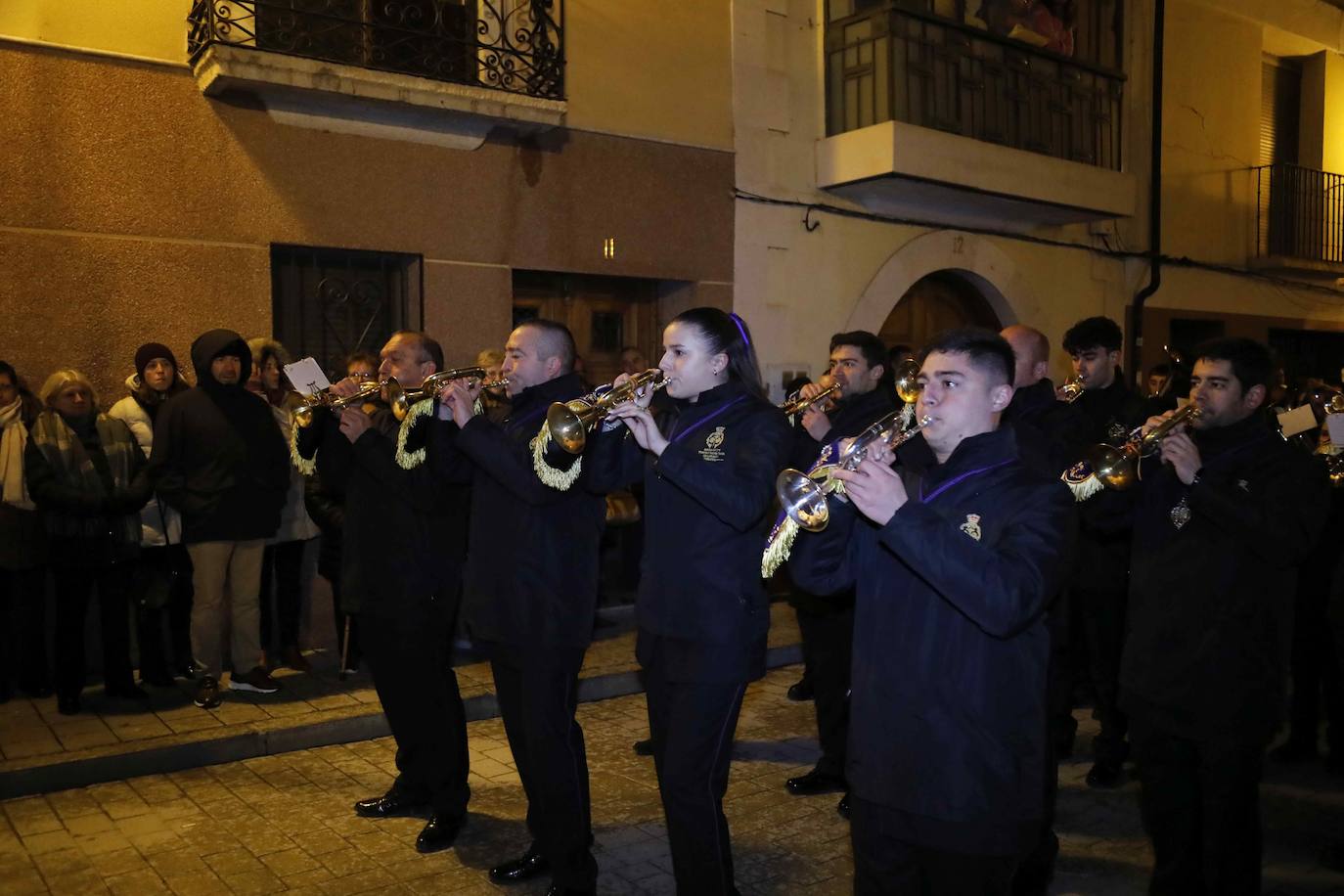 Pasacalles de bandas de Semana Santa en Peñafiel