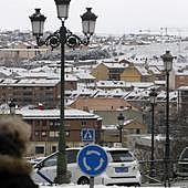 Activada la alerta por nieve en las áreas de meseta de tres provincias