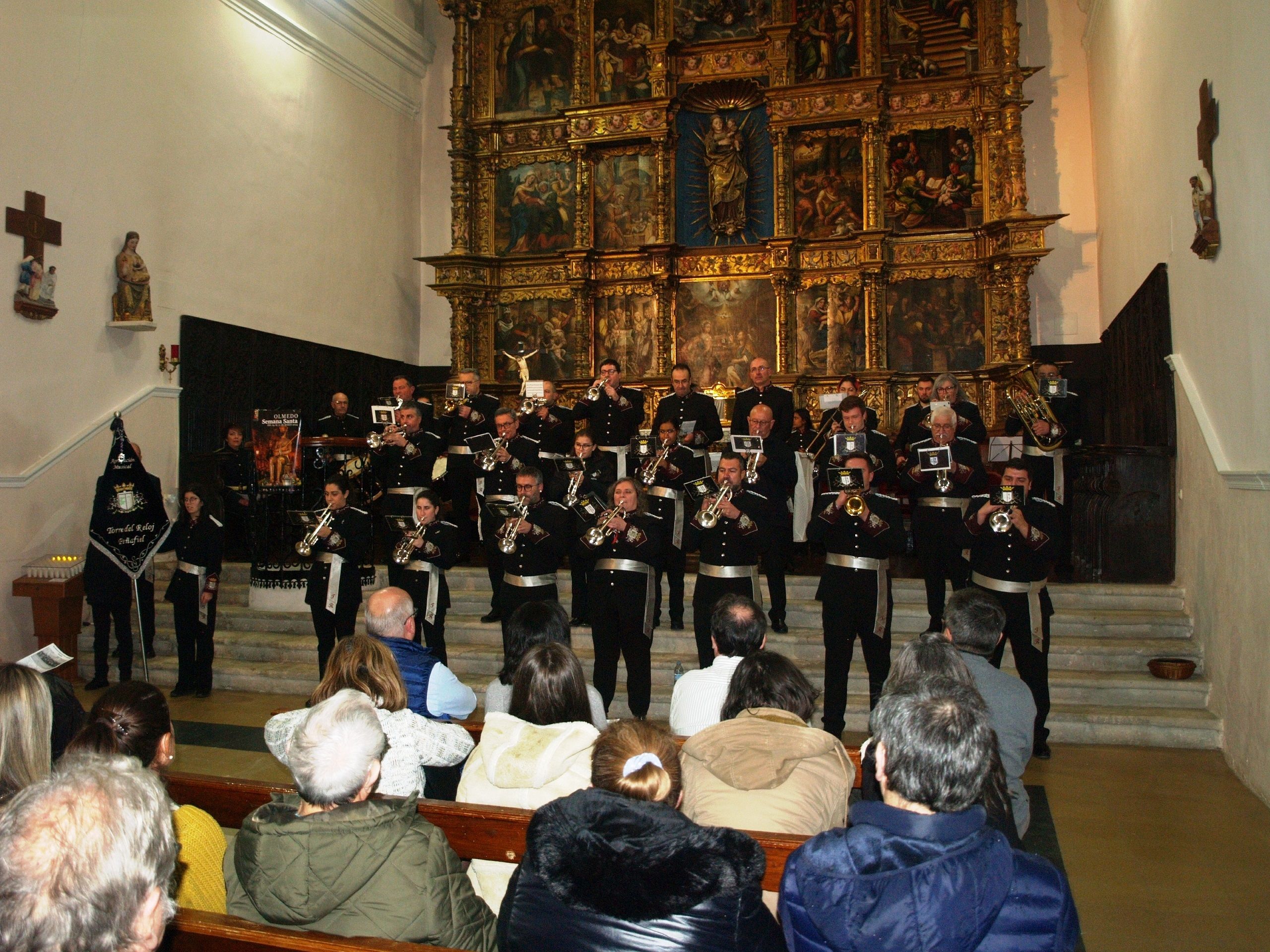 Concierto en la iglesia de Olmedo.