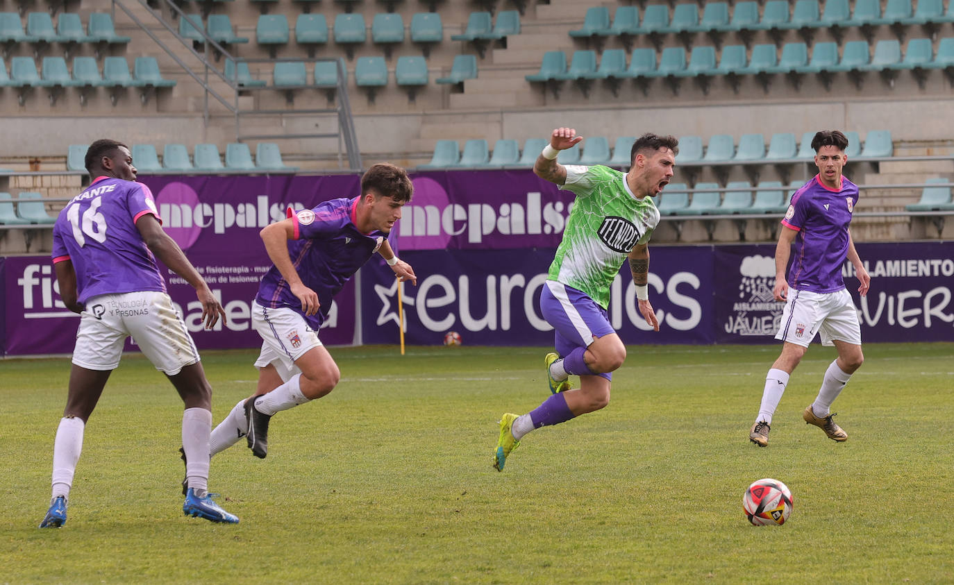 Empate sin goles en el derbi Palencia CF-Becerril