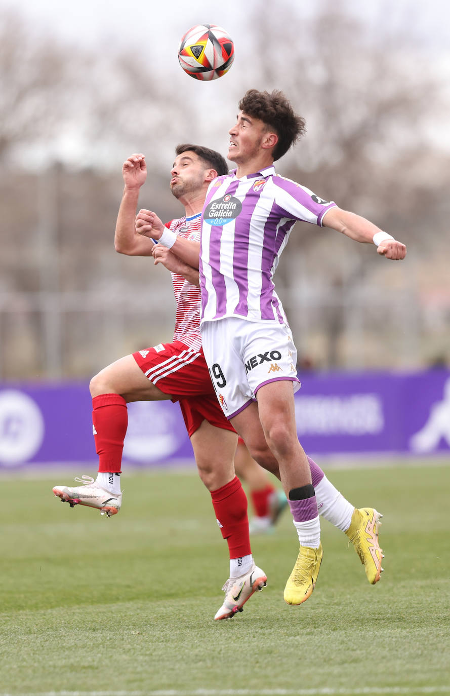 Las imágenes del partido del Promesas frente al SD Compostela