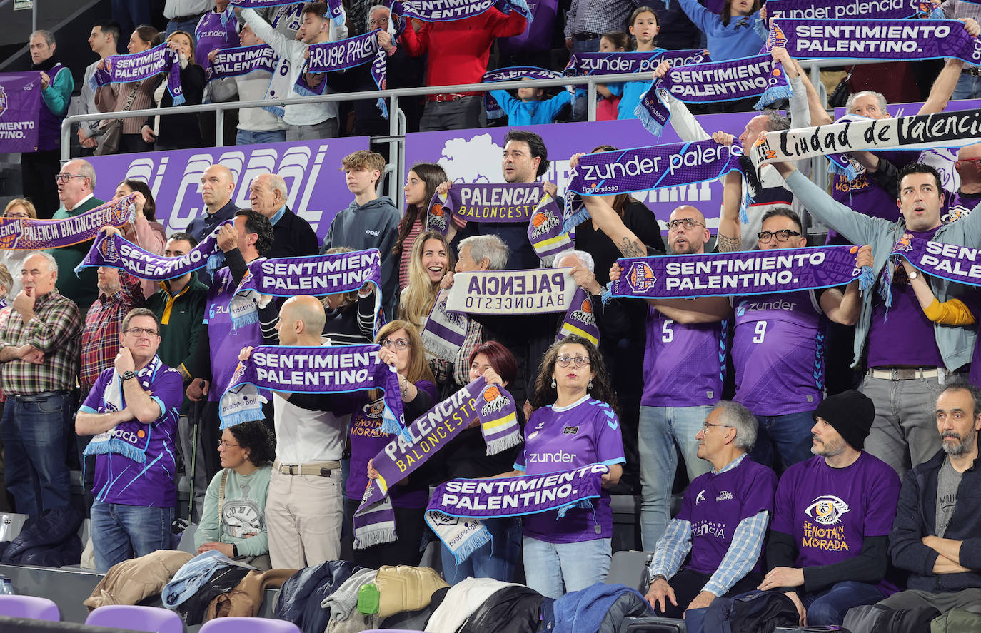 Búscate en el Pabellón en el partido del Zunder Palencia-Andorra