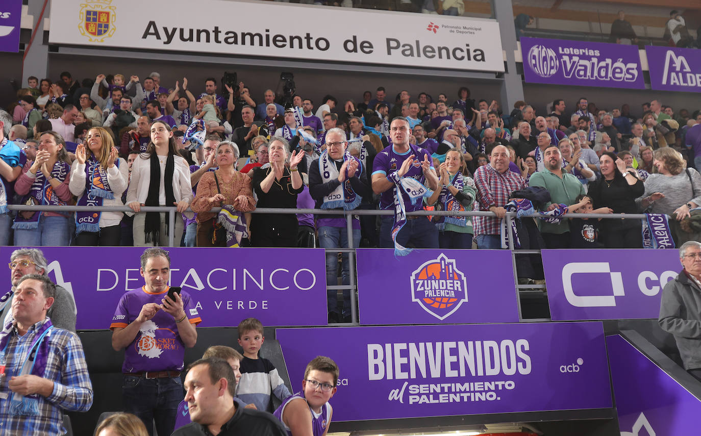 Búscate en el Pabellón en el partido del Zunder Palencia-Andorra