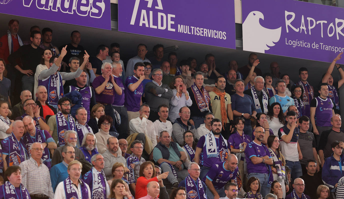 Búscate en el Pabellón en el partido del Zunder Palencia-Andorra