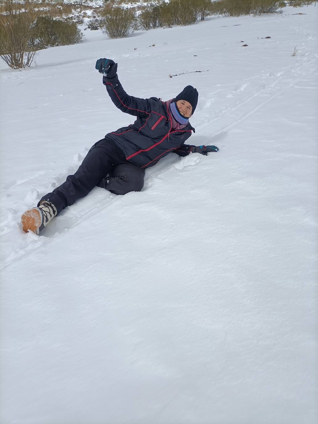 La nieve ha sido el gran atractivo turístico de Brañosera