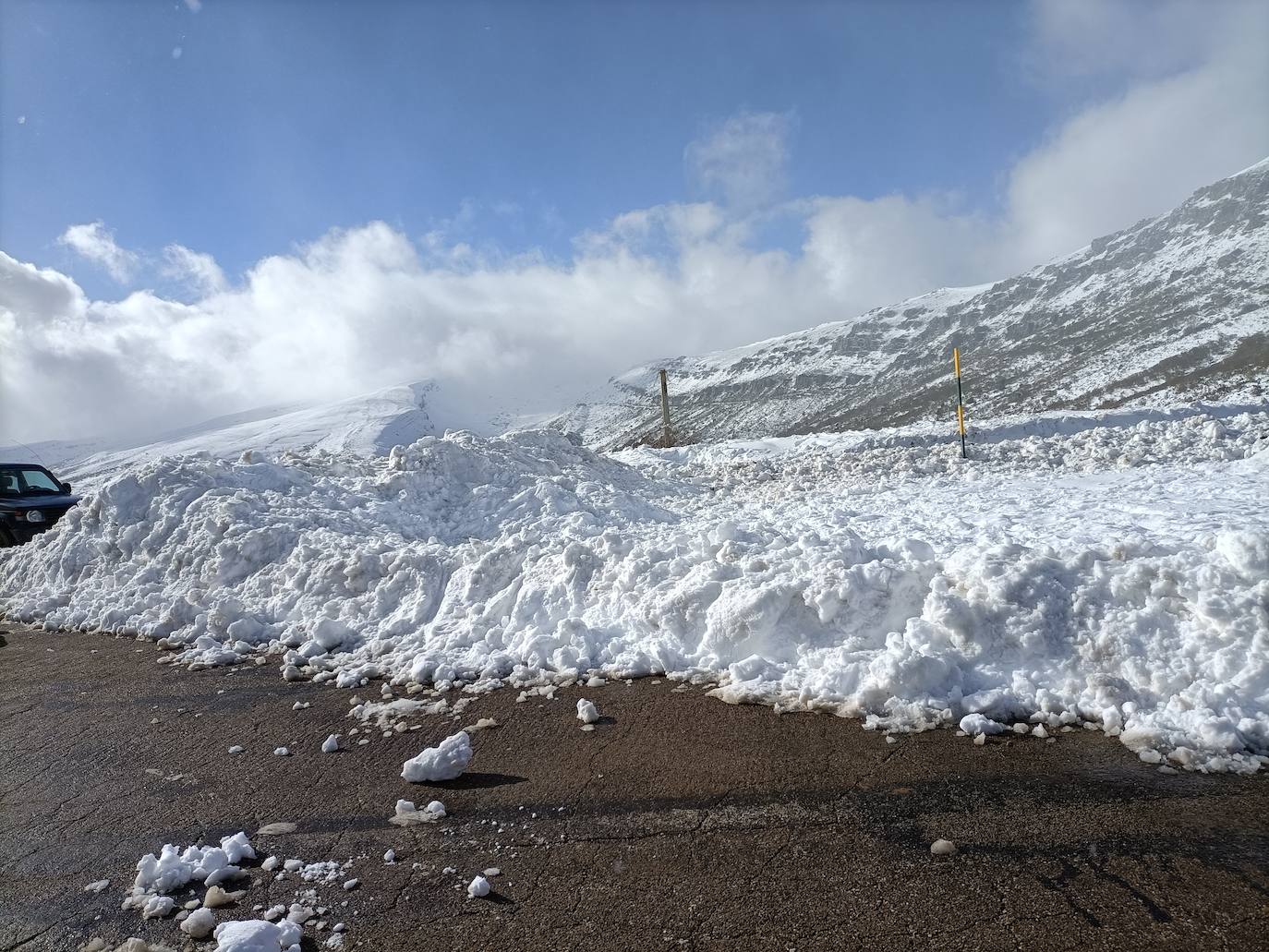 La nieve ha sido el gran atractivo turístico de Brañosera