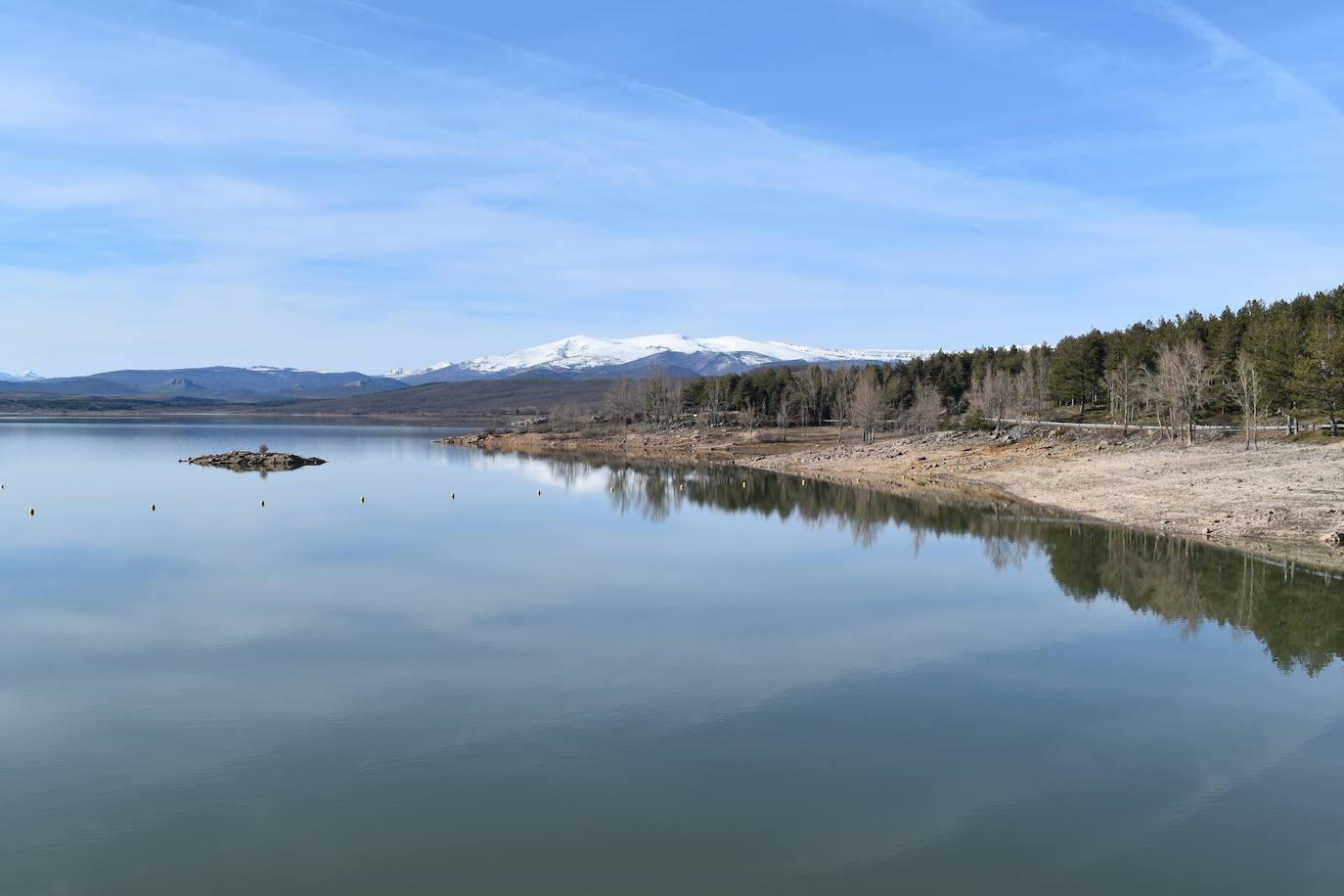 El embalse de Aguilar está al 56% de su capacidad