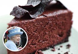 El pastel de chocolate favorito de Isabel II