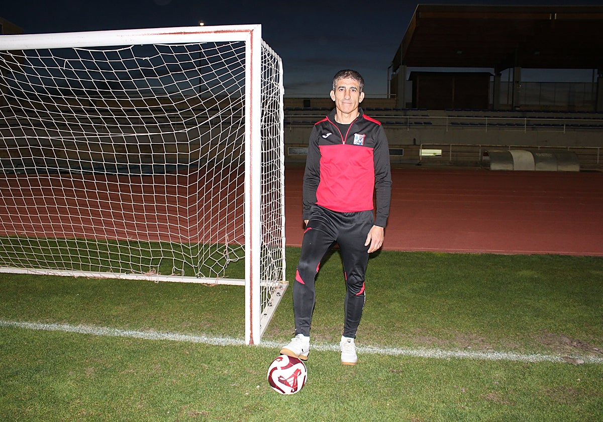 Jesús Ángel Turiel, entrenador de la Gimnástica Medinense