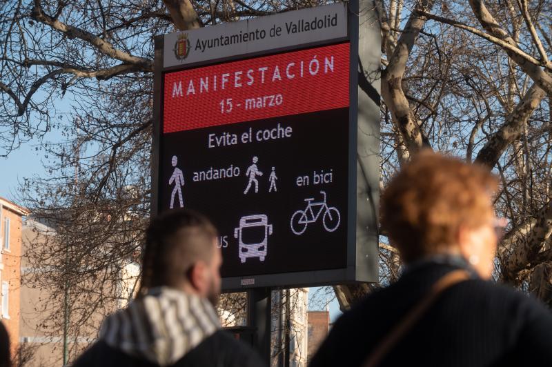 Un panel recomienda evitar el uso del coche ante la tractorada de este viernes.