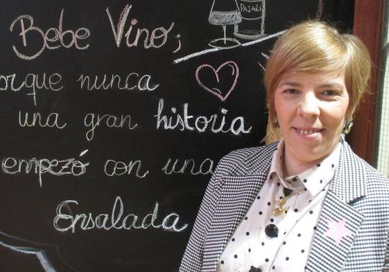 Beatriz Fernández Pujo, presidenta de la Ruta del Vino de Toro.