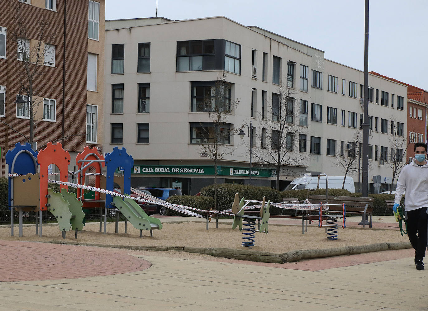 Así estaba Segovia hace cuatro años