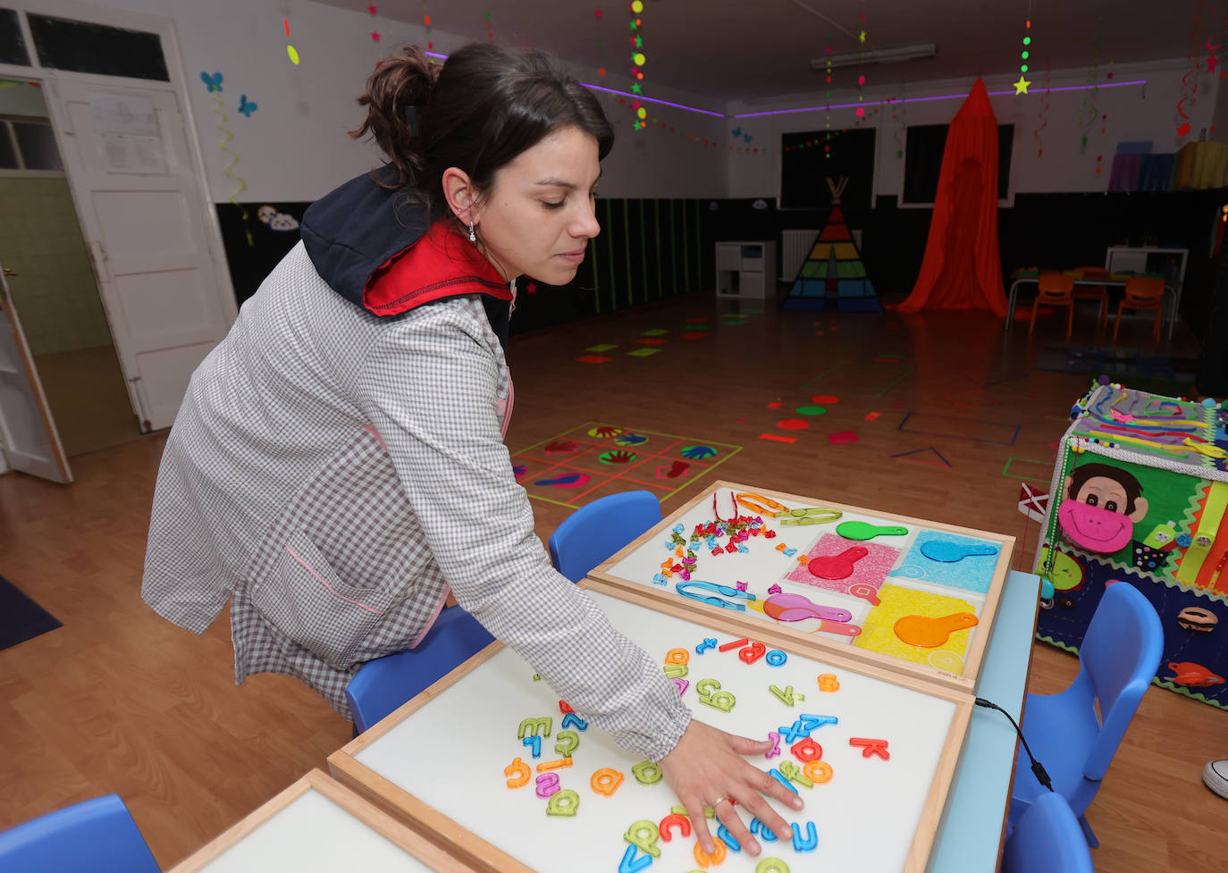 Un aula multisensorial en Palencia para potenciar las habilidades de los niños