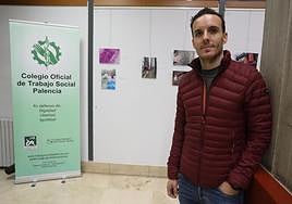 El presidente del Colegio de Trabajo Social en Palencia, José María Laso.