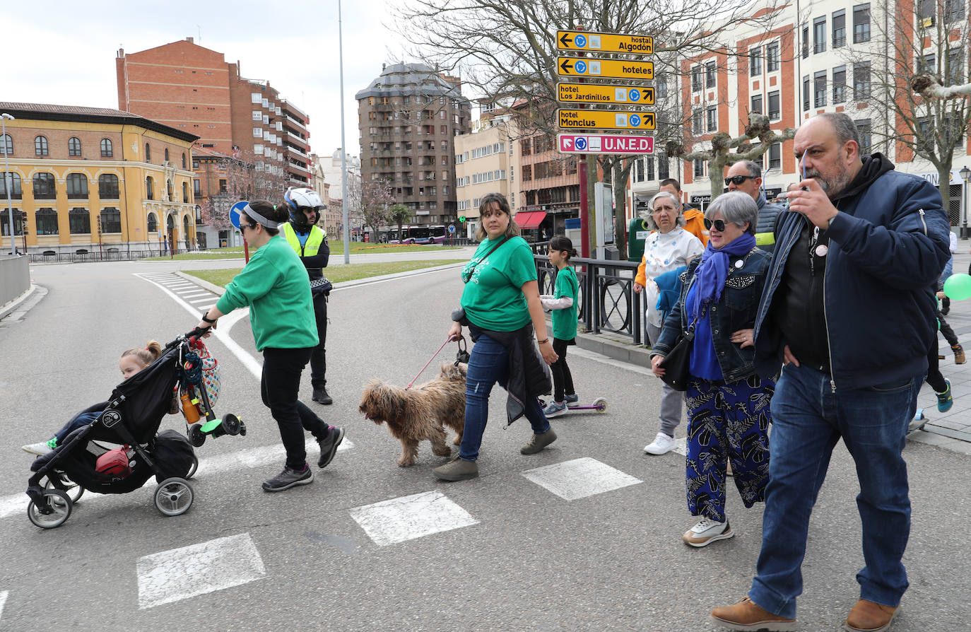 Marcha por la educación pública en Palencia