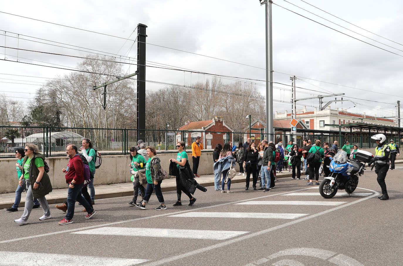 Marcha por la educación pública en Palencia