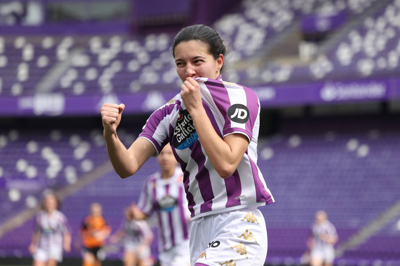 La fiesta del fútbol femenino de Valladolid, en imágenes