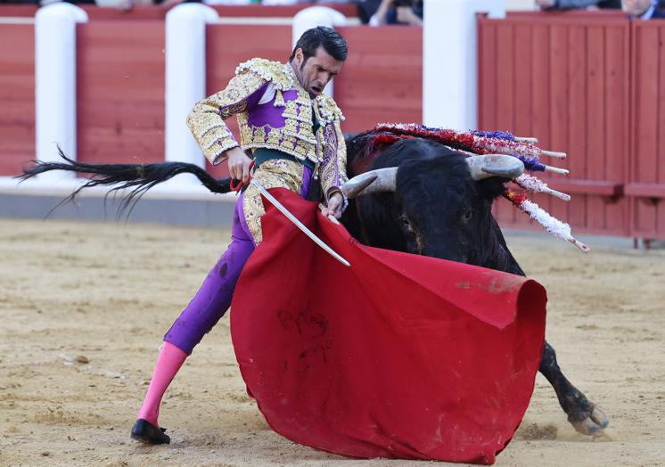 Emillio de Justo durante la pasada feria de san Pedro Regalado en Valladolid.