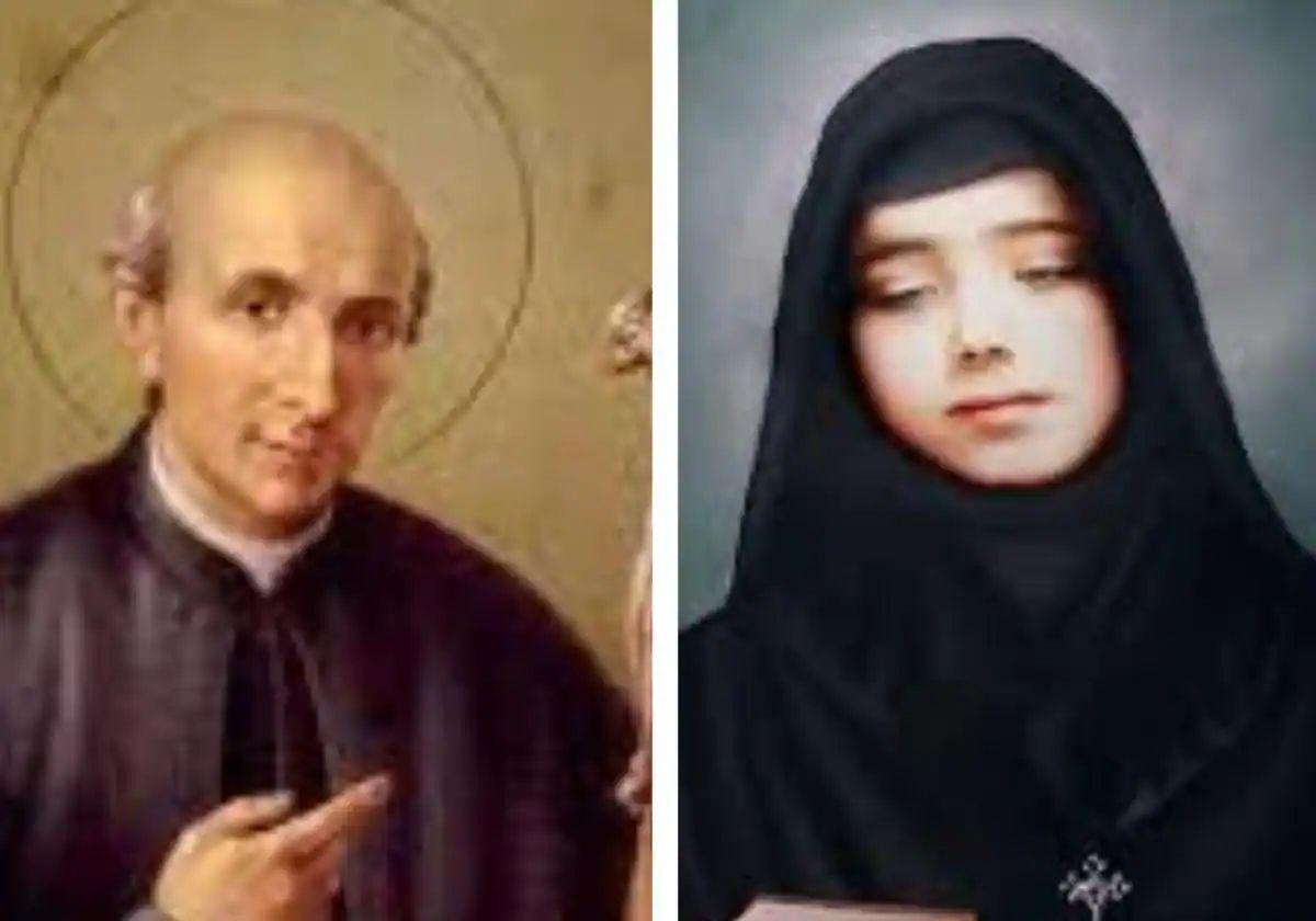 San José Oriol y Santa Rebeca de Himlaya.
