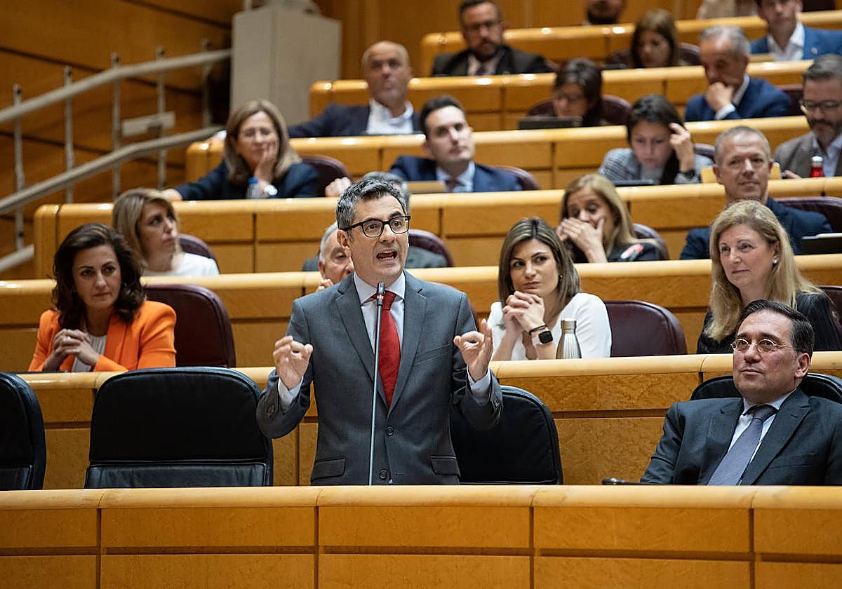La Mesa del Senado dio ayer el visto bueno a tramitar la proposición de Ley orgánica de Amnistía.