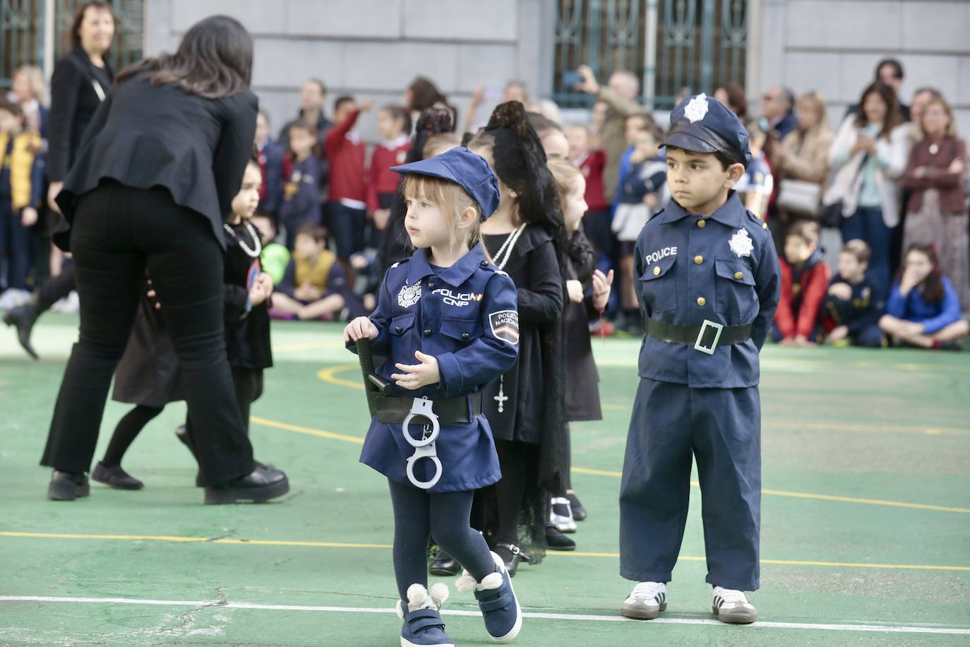 Fotografías de la Semana Santa infantil en el Colegio Lourdes