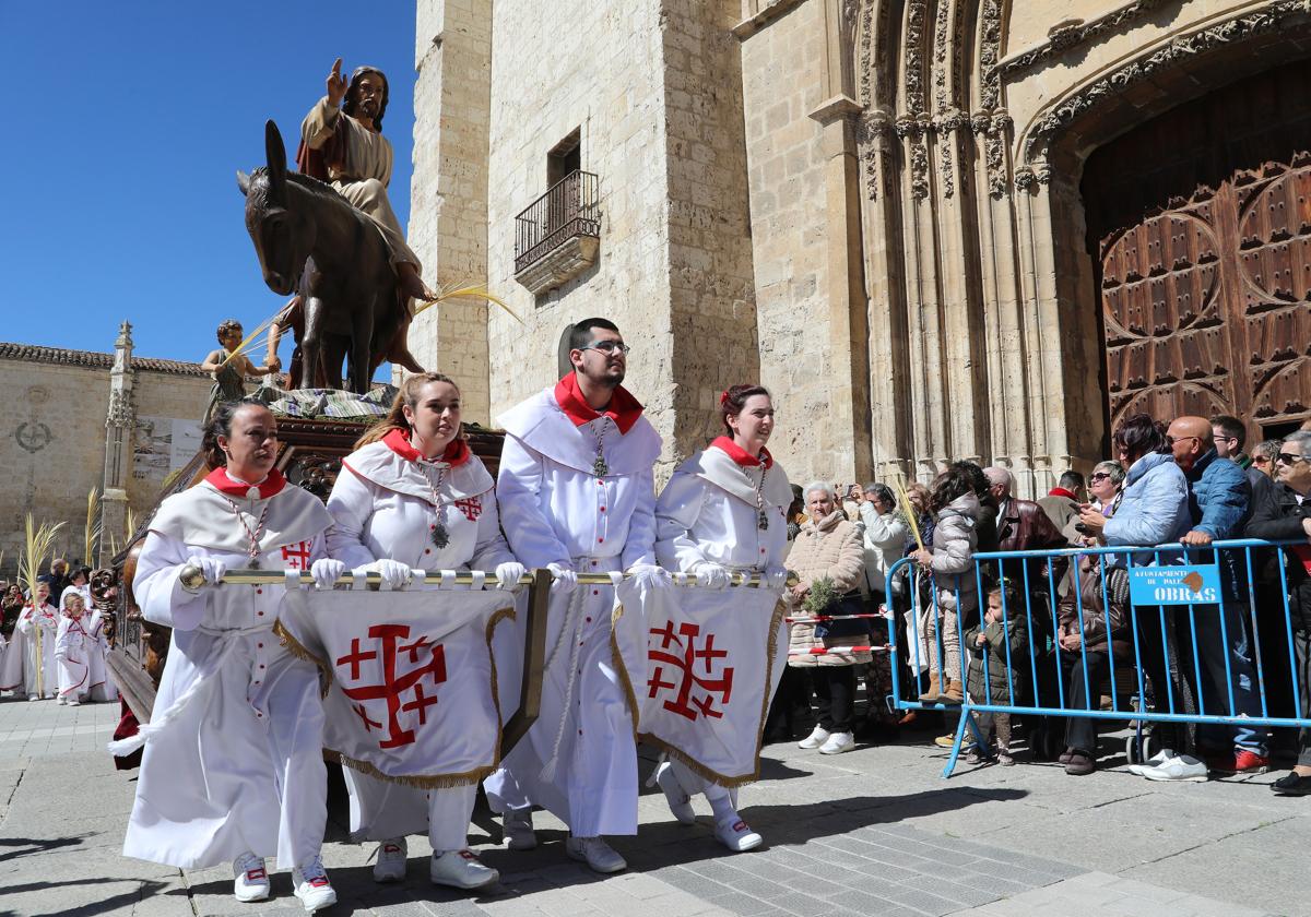 Procesión de 'la Borriquilla'.