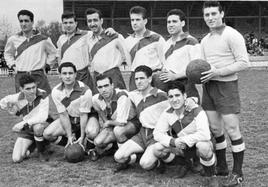 Una formación del Europa Delicias de la temporada 1953-54.