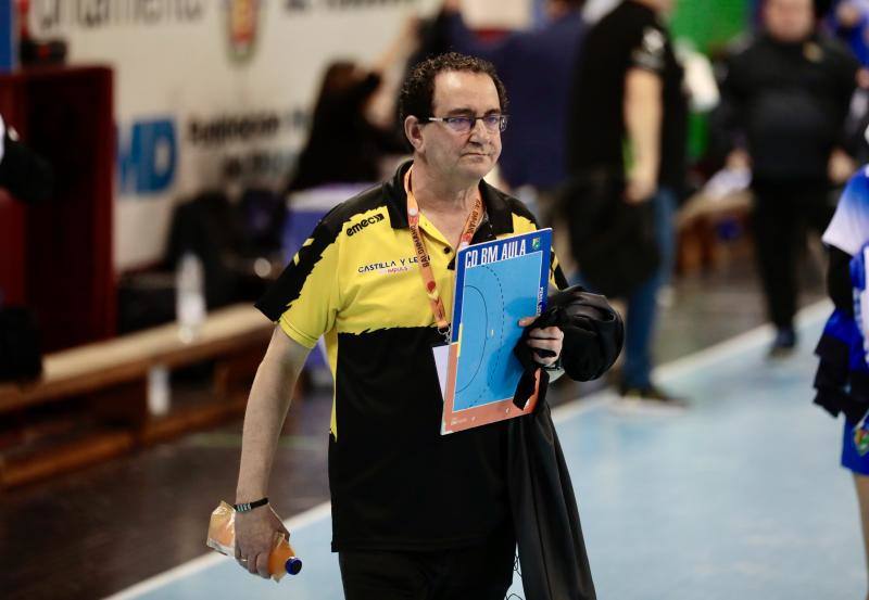 Miguel Ángel Peñas, después del partido contra el Málaga.