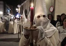 Procesión de Viernes Santo en Valladolid.