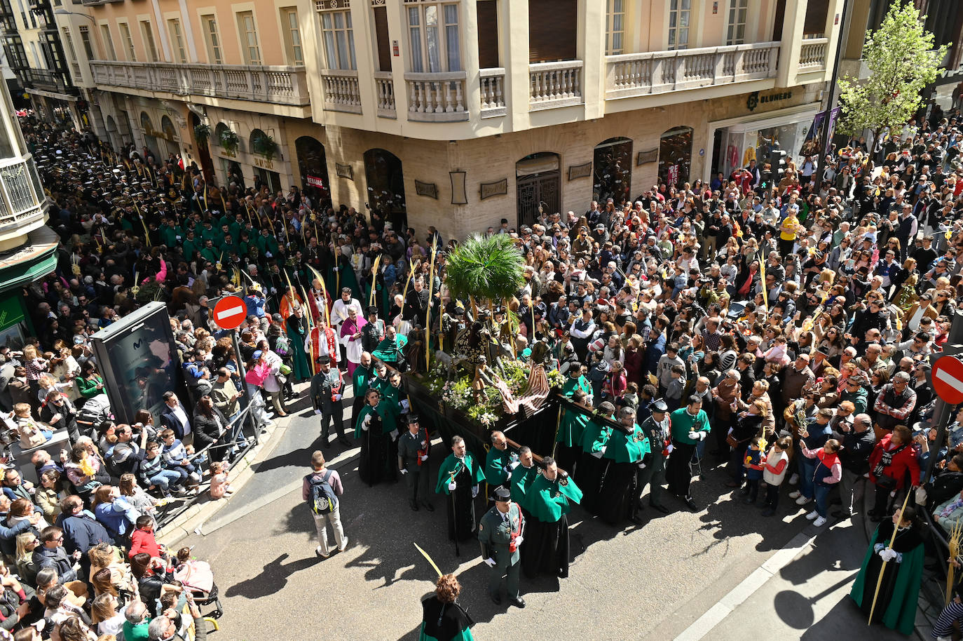 Procesión de La Borriquilla en Valladolid