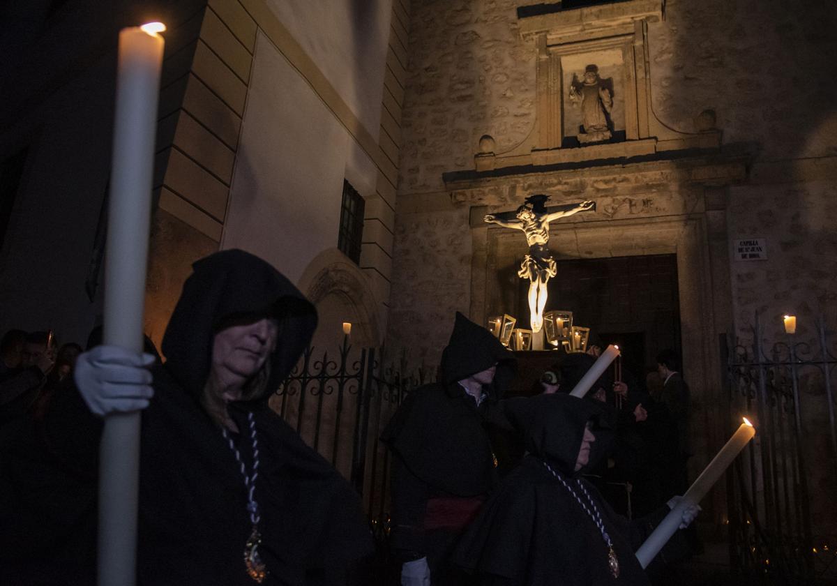 Salida del Cristo de la Buena Muerte.