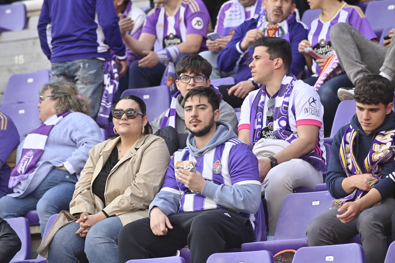 Real Valladolid-Eibar, búscate en la grada