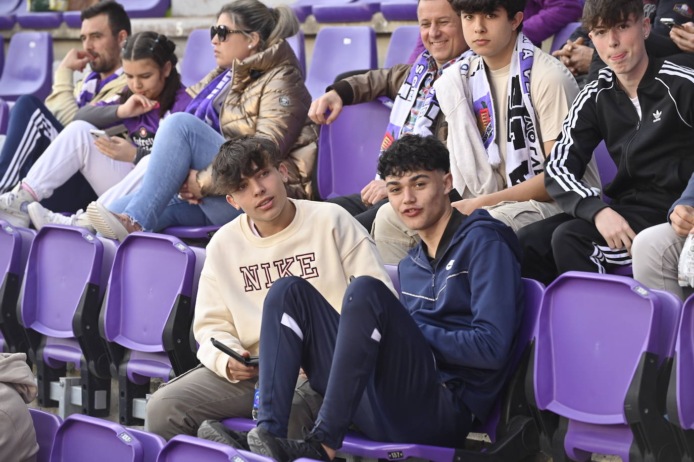 Real Valladolid-Eibar, búscate en la grada