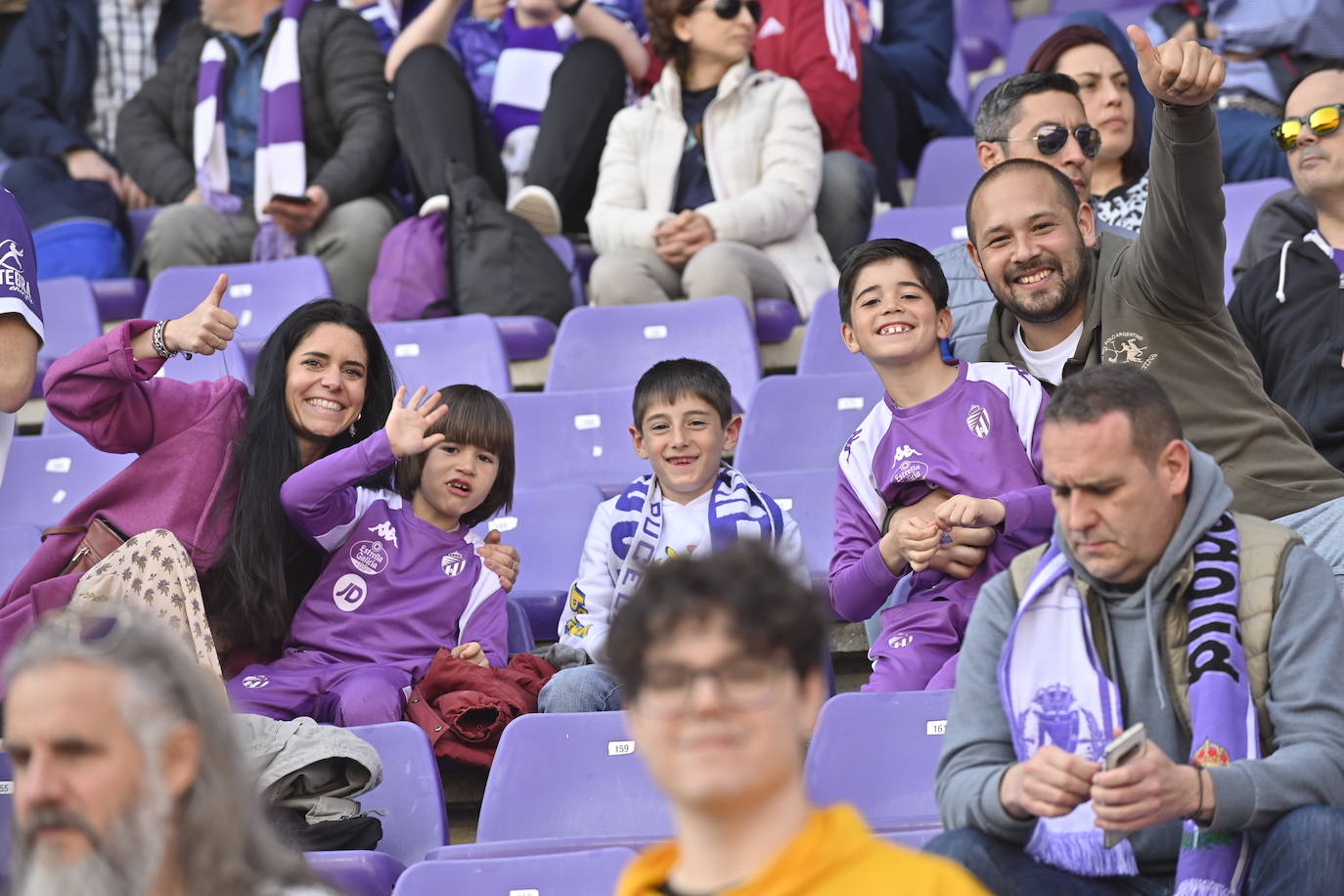 Real Valladolid-Eibar, búscate en la grada