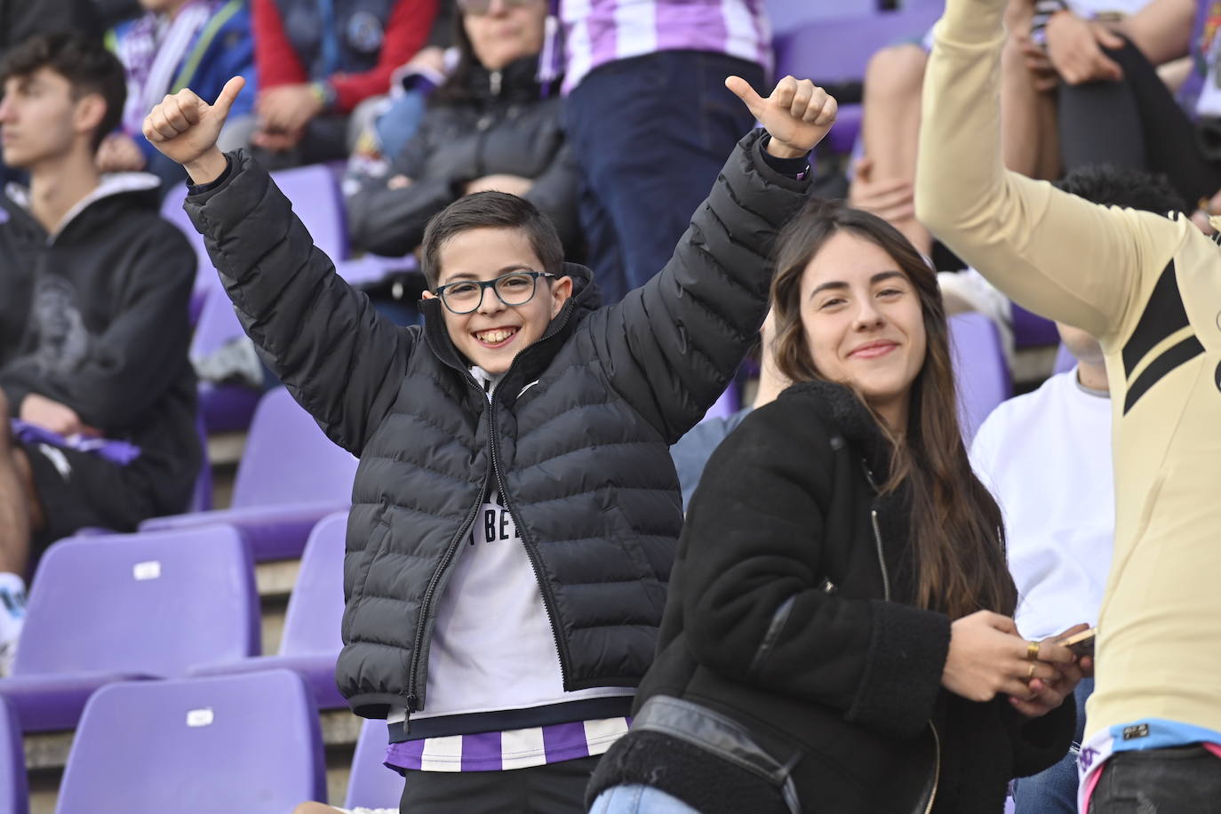 Real Valladolid-Eibar, búscate en la grada