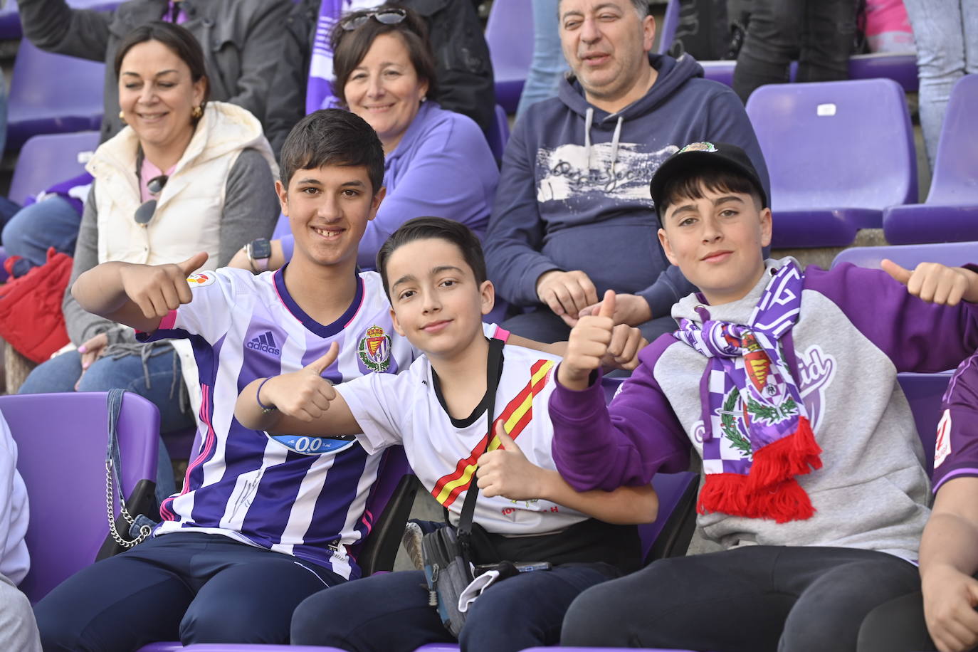 Real Valladolid-Eibar, búscate en la grada