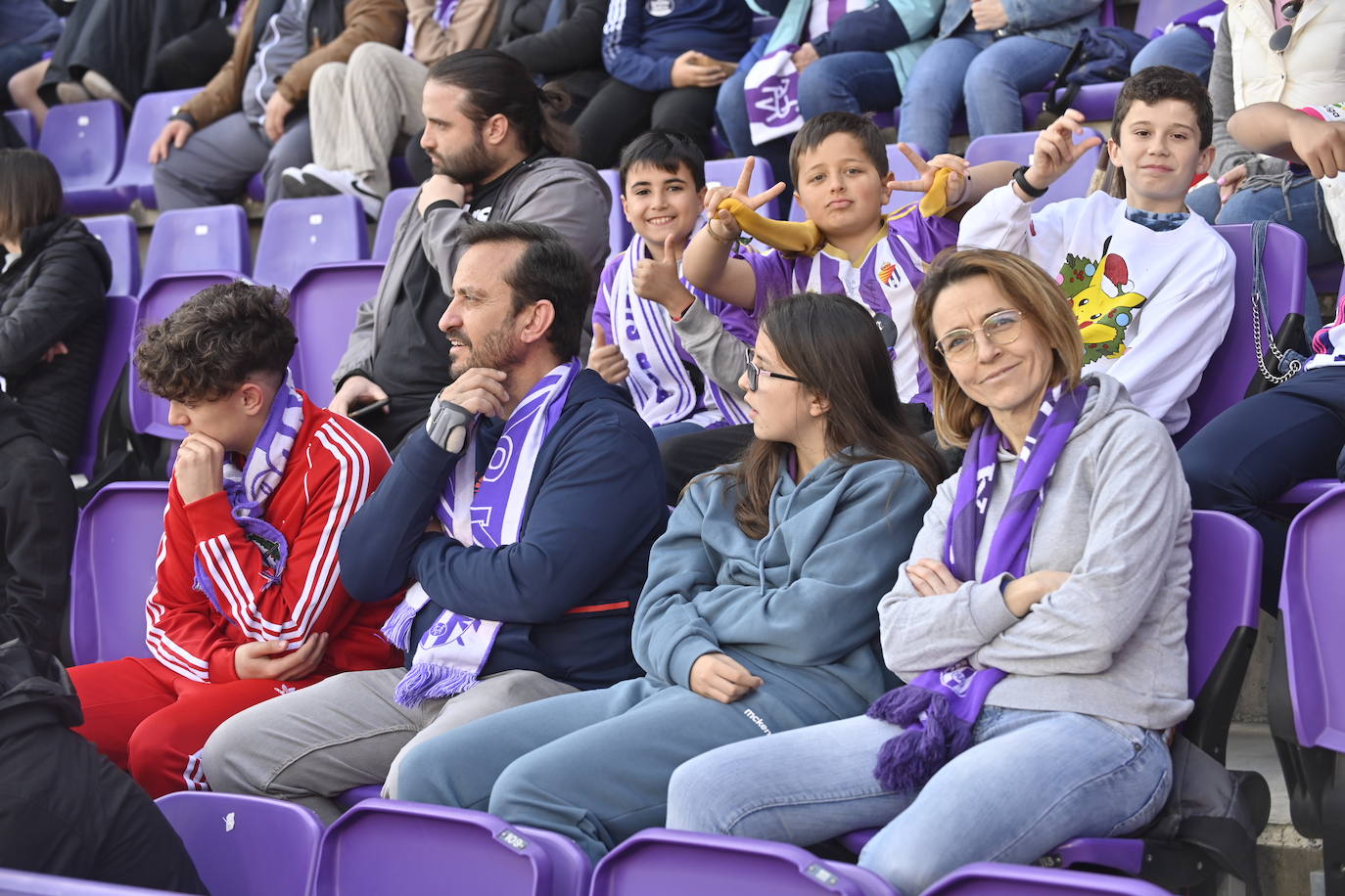 Real Valladolid-Eibar, búscate en la grada