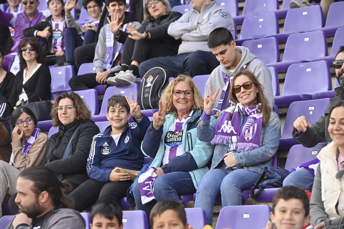 Real Valladolid-Eibar, búscate en la grada