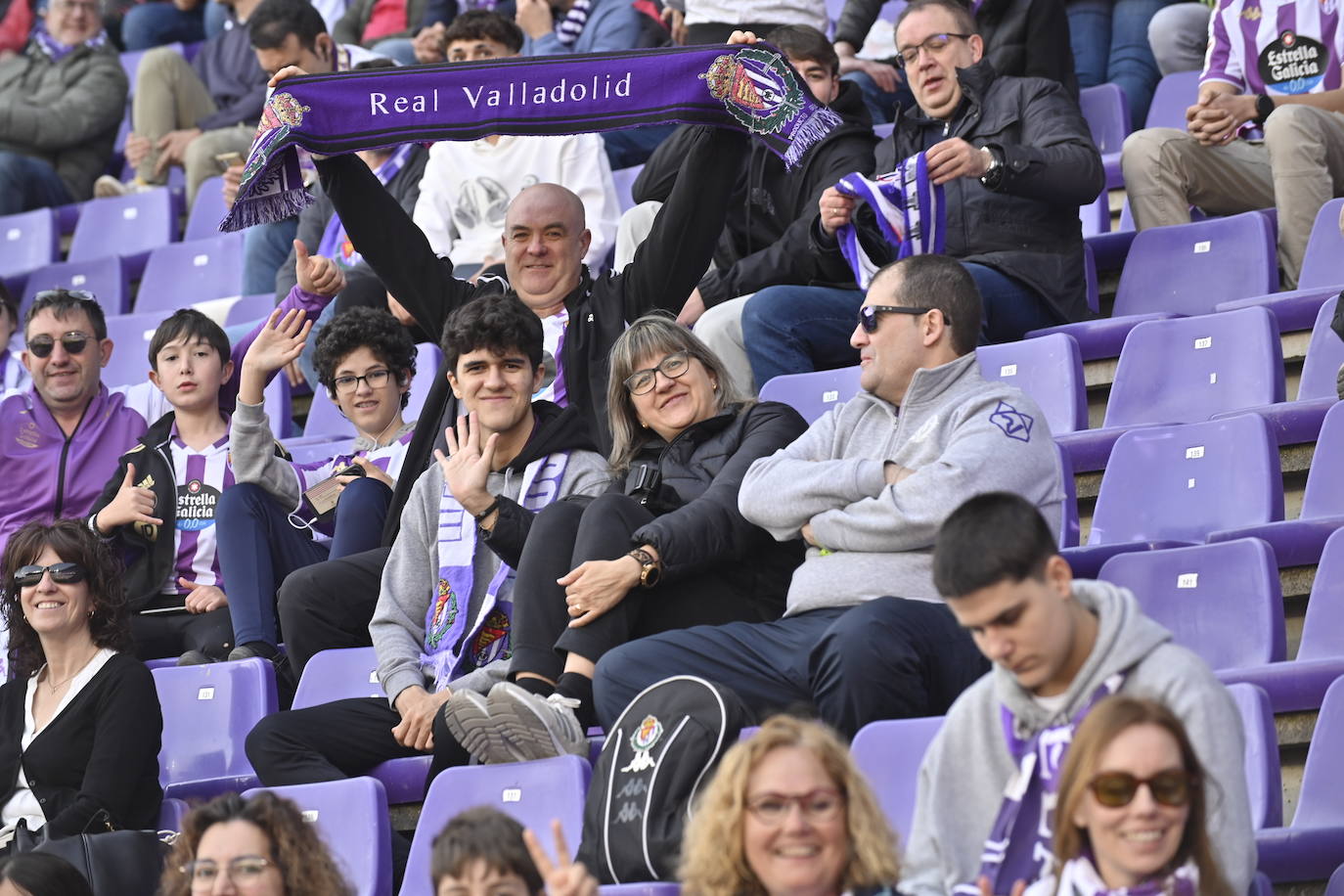 Real Valladolid-Eibar, búscate en la grada